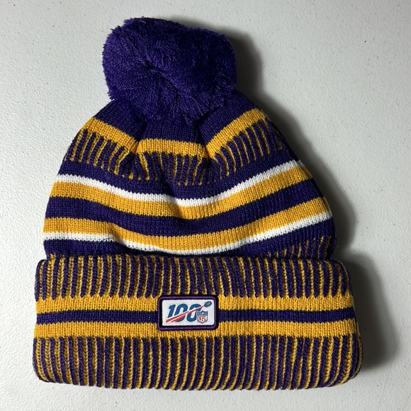 Minnesota Vikings Winter Beanie Cuffed - Picture 2 of 6